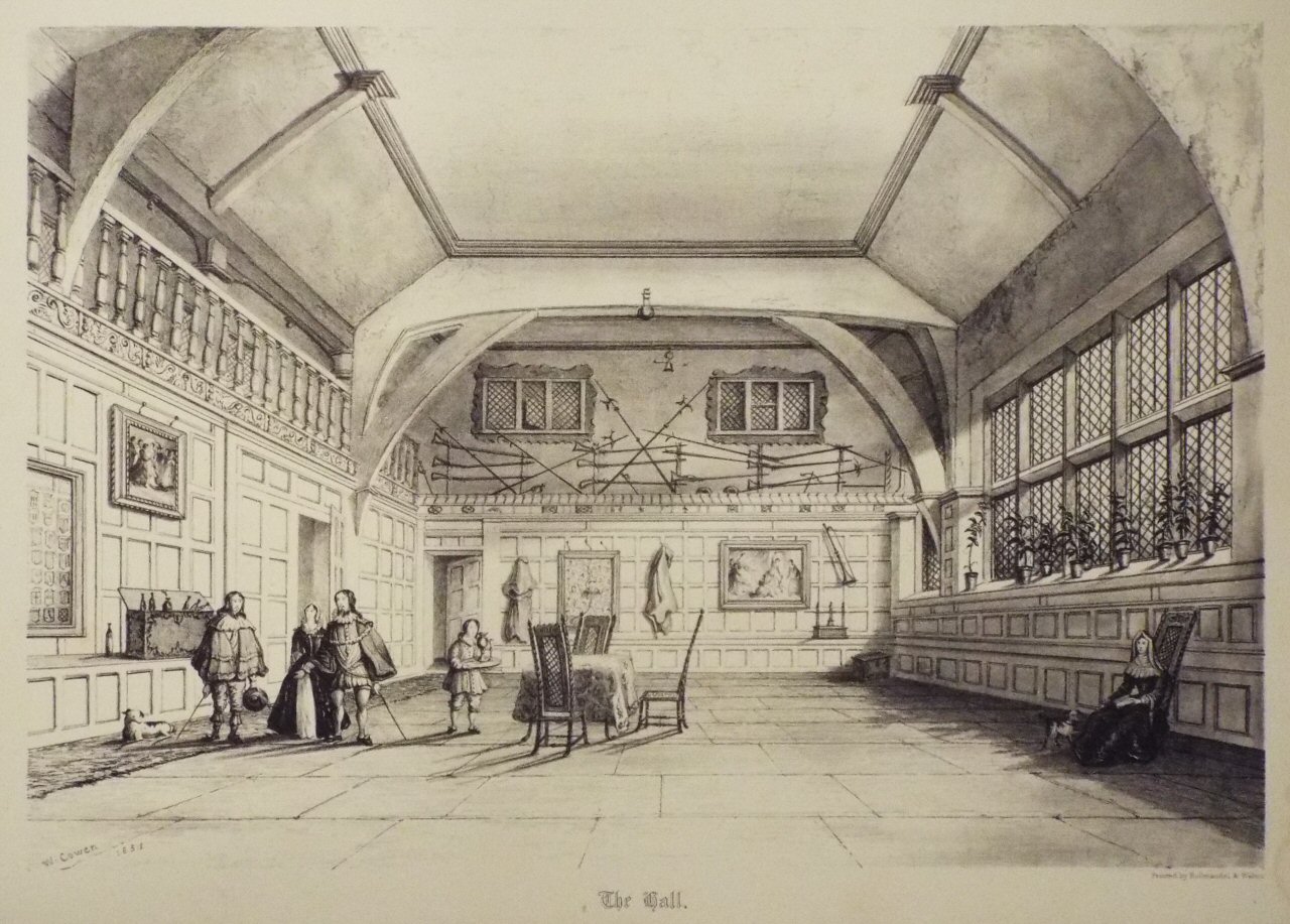 Lithograph - The Hall. - Cowen